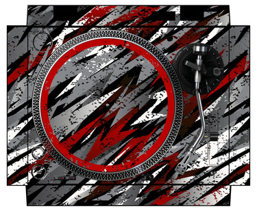 Pioneer DJ PLX 500 Skin Sparkasm Red
